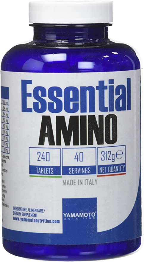 Yamamoto Nutrition Essential AMINO integratore di aminoacidi essenziali 240 compresse : Amazon.it: Salute e cura della persona